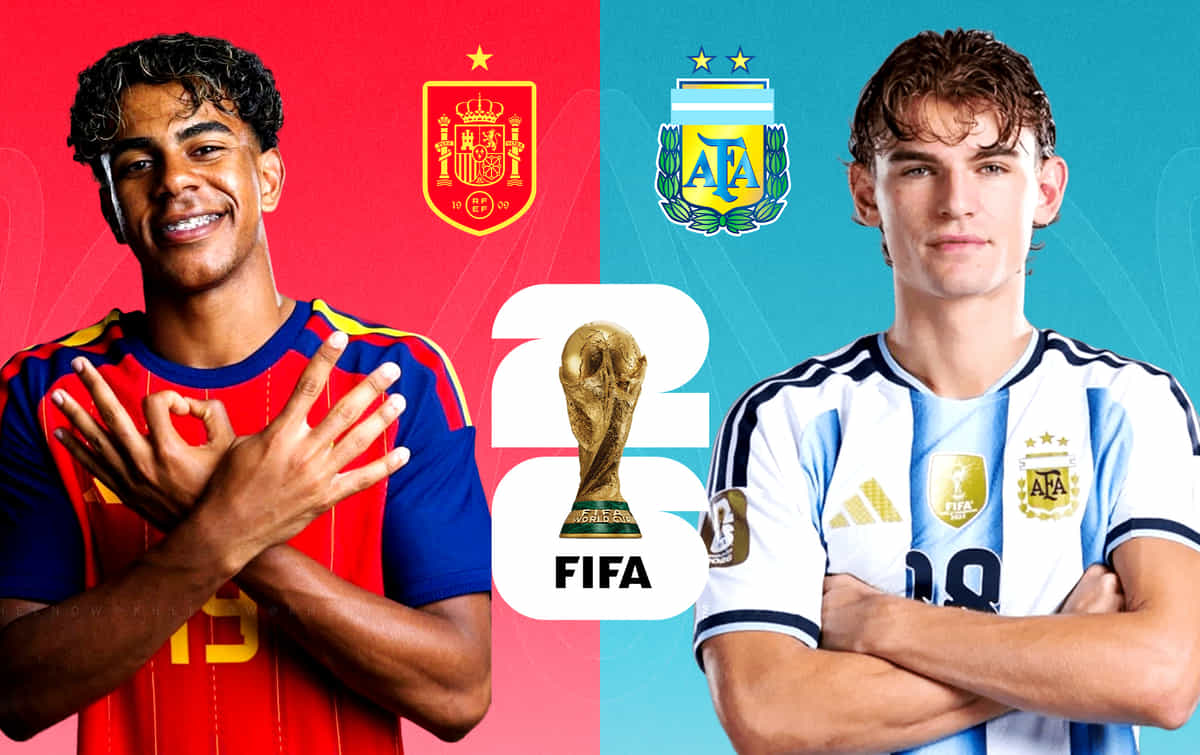 Spain vs Argentina - Top five youngsters to watch out for in FIFA World Cup 2026 finals ft. Lamine Yamal & Nico Paz
