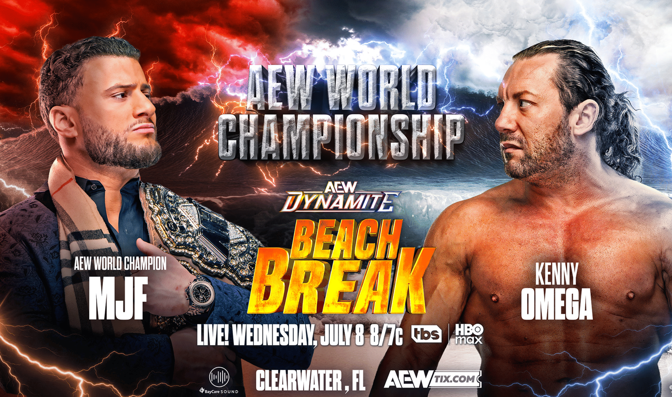 AEW Dynamite Beach Break (July 8, 2026): Match card, start time & where to watch