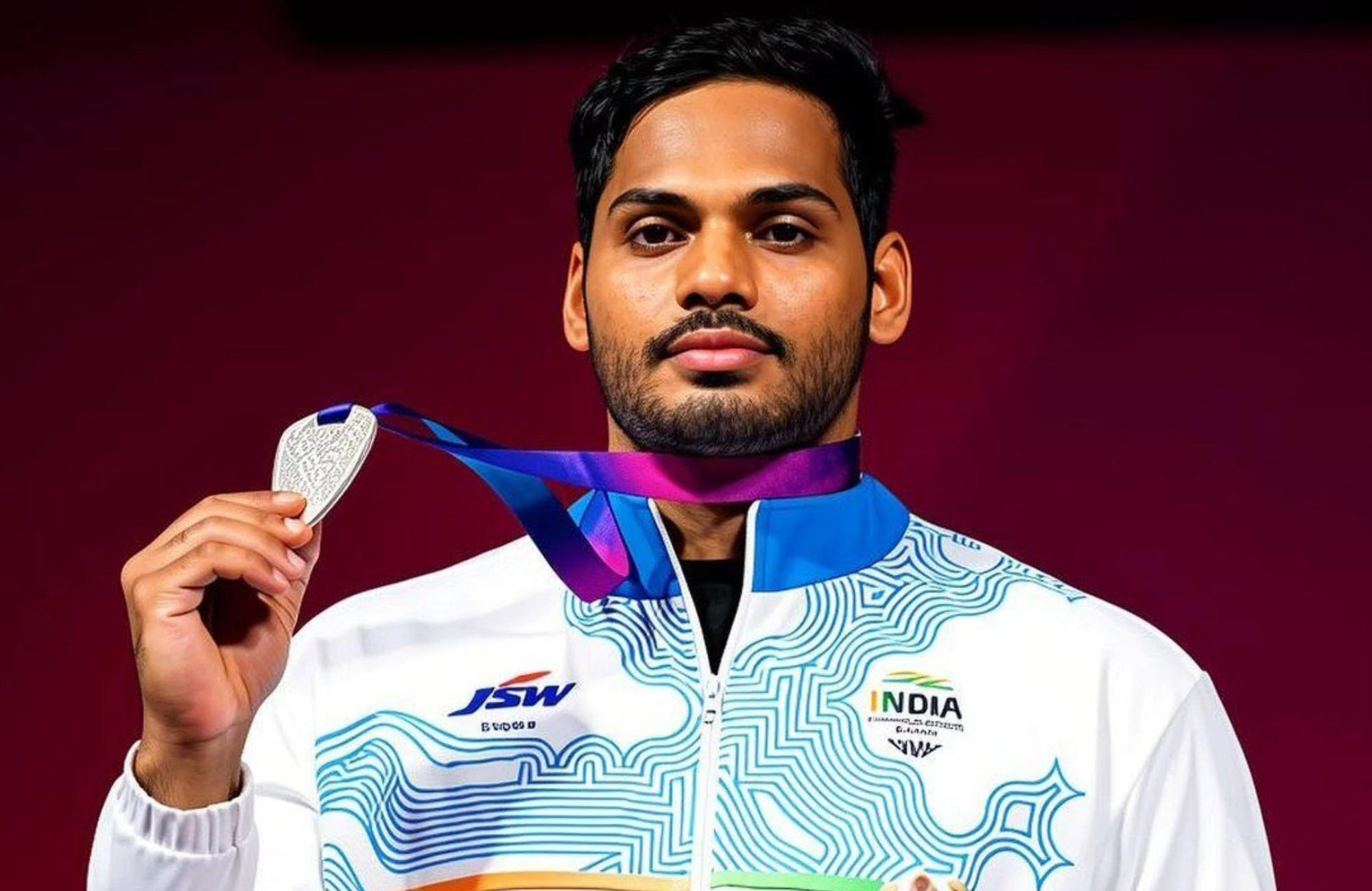 Ajaya Babu takes silver in men's 79kg, sets Commonwealth Games snatch record in Glasgow