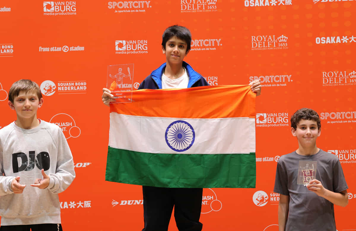 Indian squash prodigy Amarya Bajaj clinches U13 Dutch Junior Open title