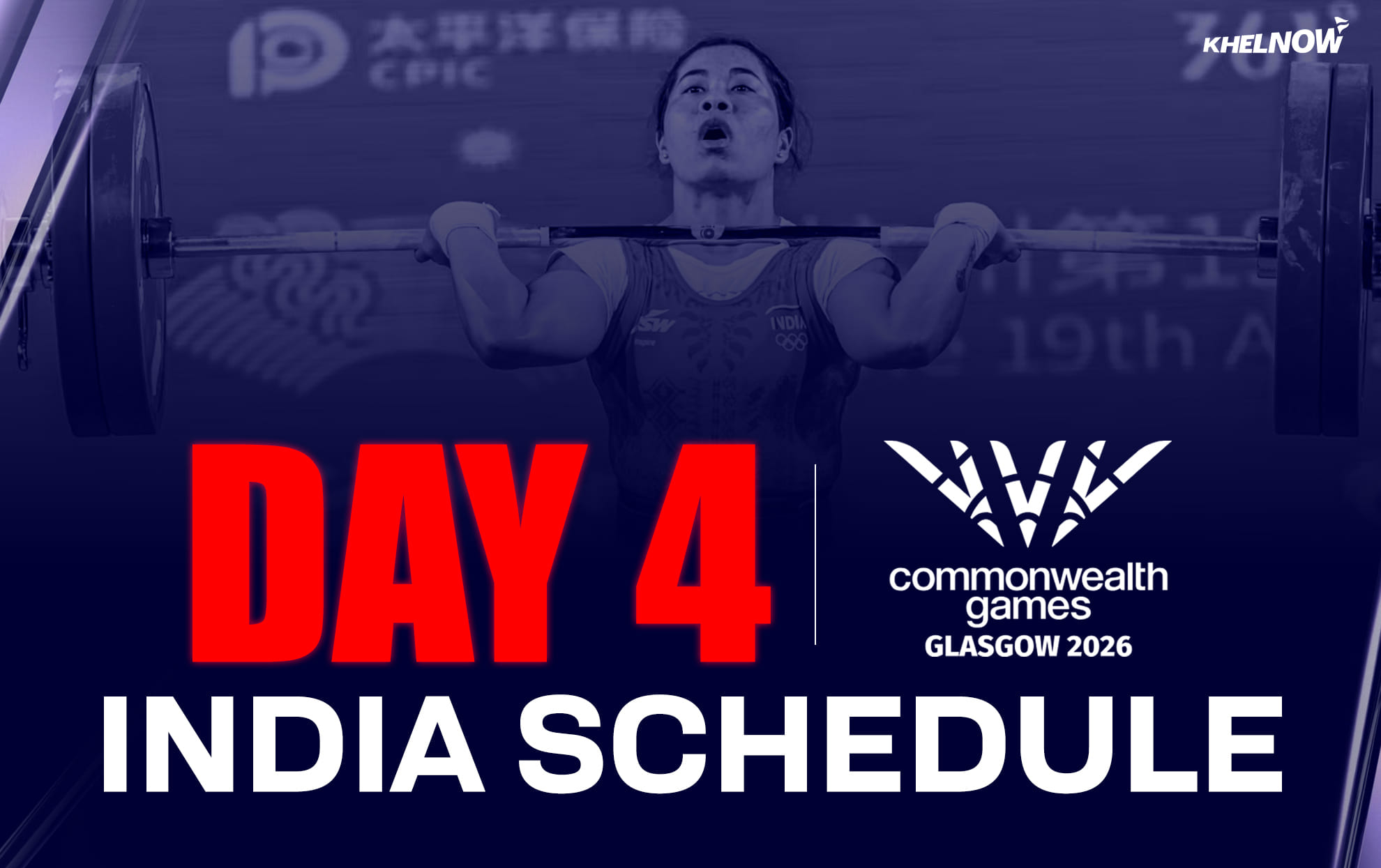 Commonwealth Games 2026: India's updated schedule for Day 4 (July 27)