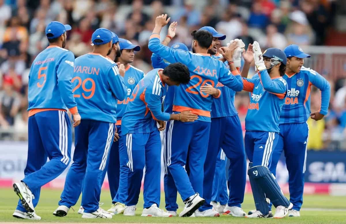 How long was India's reign as No. 1 ranked T20I team?