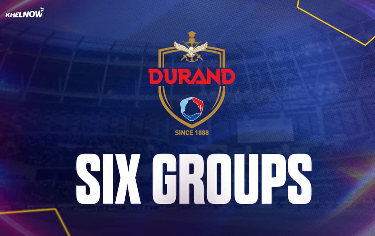 Durand Cup 2026: Take a look at the six groups of Durand