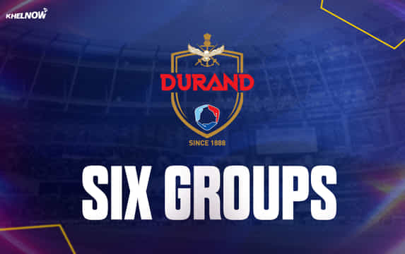 Durand Cup 2026: Take a look at the six groups of Durand