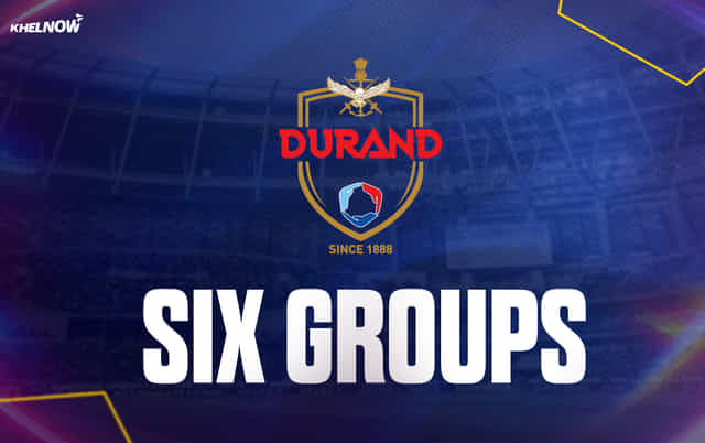 Durand Cup 2026: Take a look at the six groups of Durand