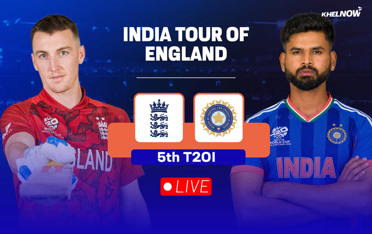 ENG vs IND Live streaming details, when & how to watch 5th T20I of England vs India Series 2026