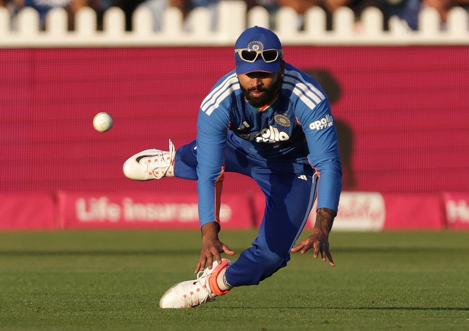 How many catches did India drop on the UK & Zimbabwe tour?
