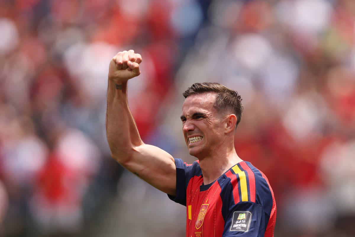 Fabian Ruiz Spain v Belgium: Quarter Final - FIFA World Cup 2026