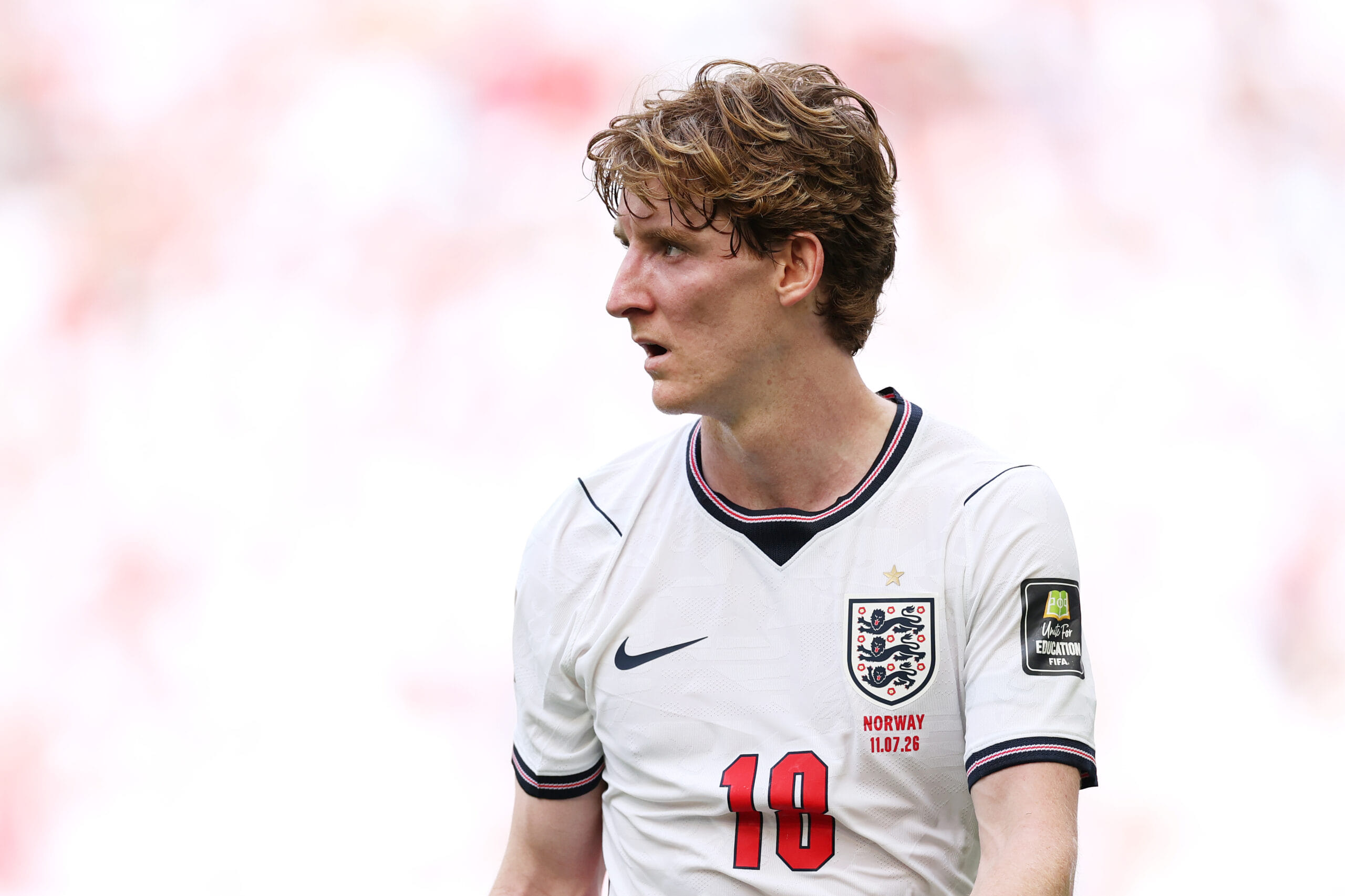 Anthony Gordon Norway v England: Quarter Final - FIFA World Cup 2026