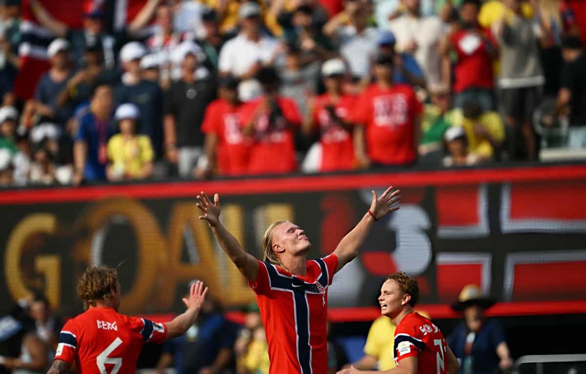 Who will Norway face in the quarter-final of FIFA World Cup 2026 after beating Brazil?