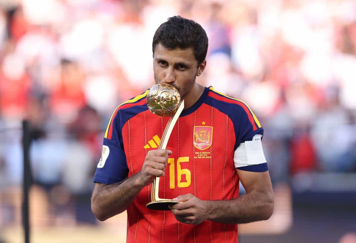 Rodri FIFA World Cup 2026 award winners