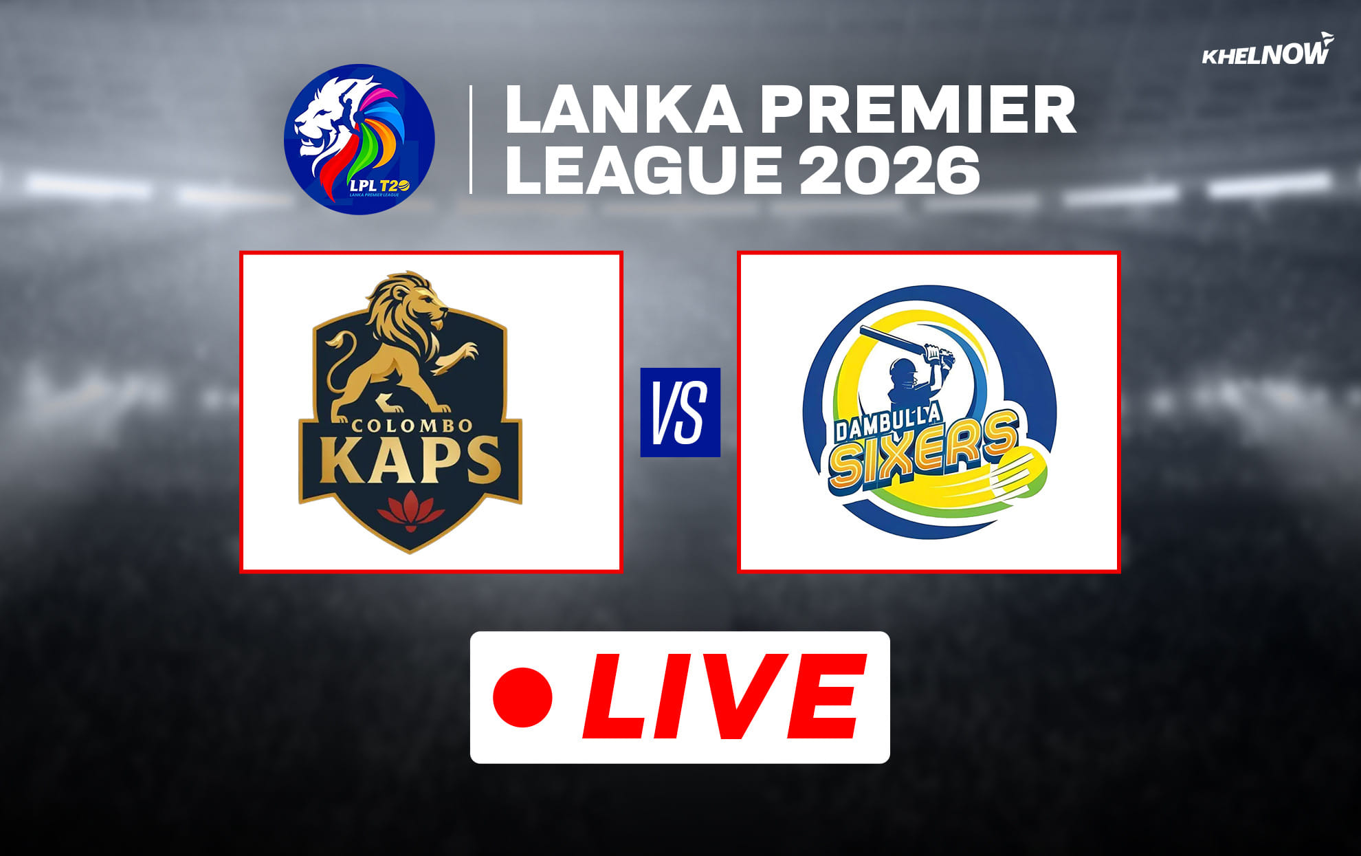 CS vs DS Live streaming details, when & how to watch Match 17 of LPL 2026