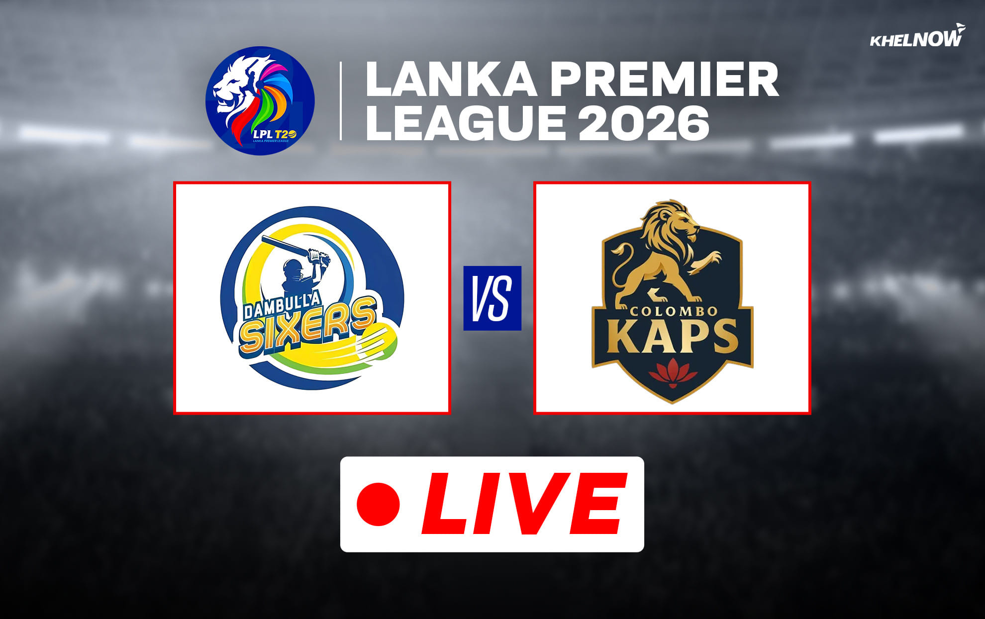 DS vs CS Live streaming details, when & how to watch Match 12 of LPL 2026