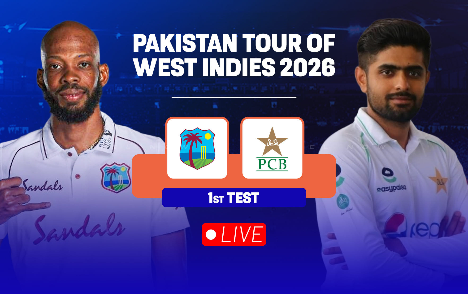 WI vs PAK Live streaming details, when & how to watch 1st Test of Pakistan tour of West Indies 2026