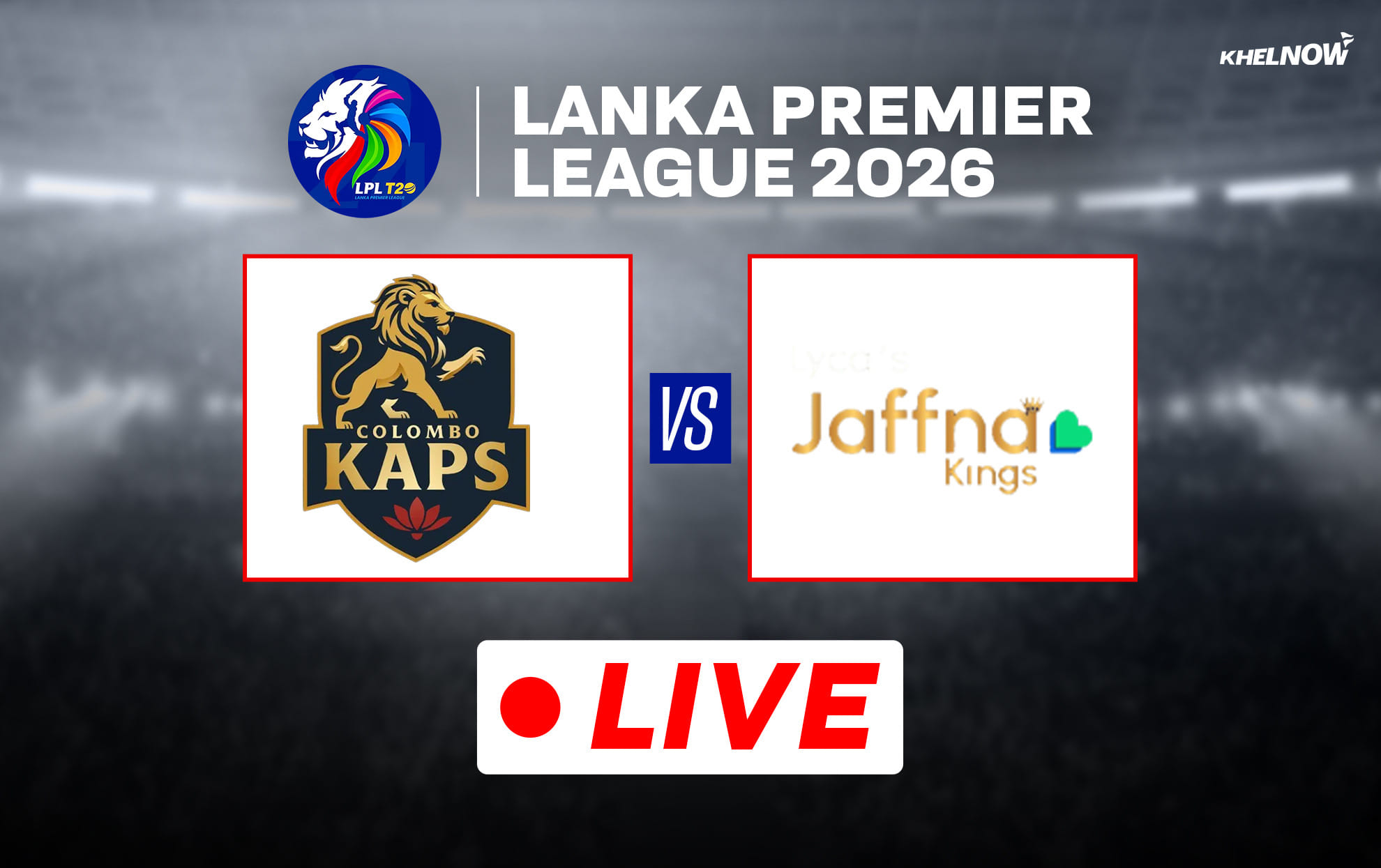 CS vs JK Live streaming details, when & how to watch Match 15 of LPL 2026