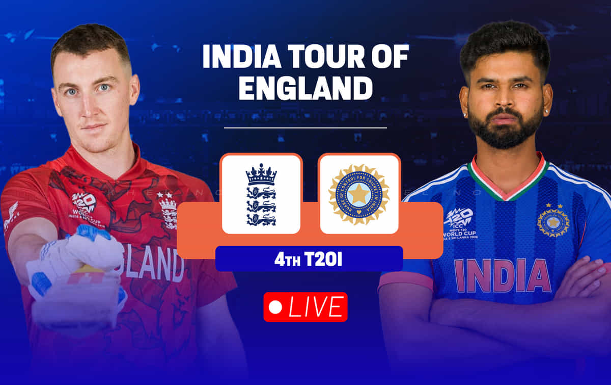 ENG vs IND Live streaming details, when & how to watch 4th T20I of England vs India Series 2026