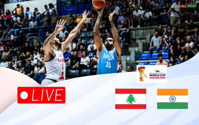 India vs Lebanon Live Updates, FIBA Basketball World Cup 2027 Asian Qualifiers