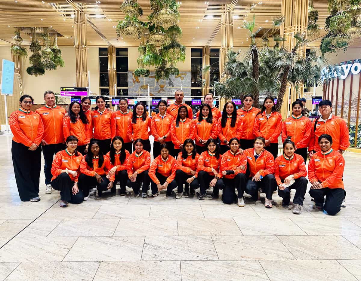 Indian Women’s Hockey Team Departs for FIH Hockey World Cup 2026