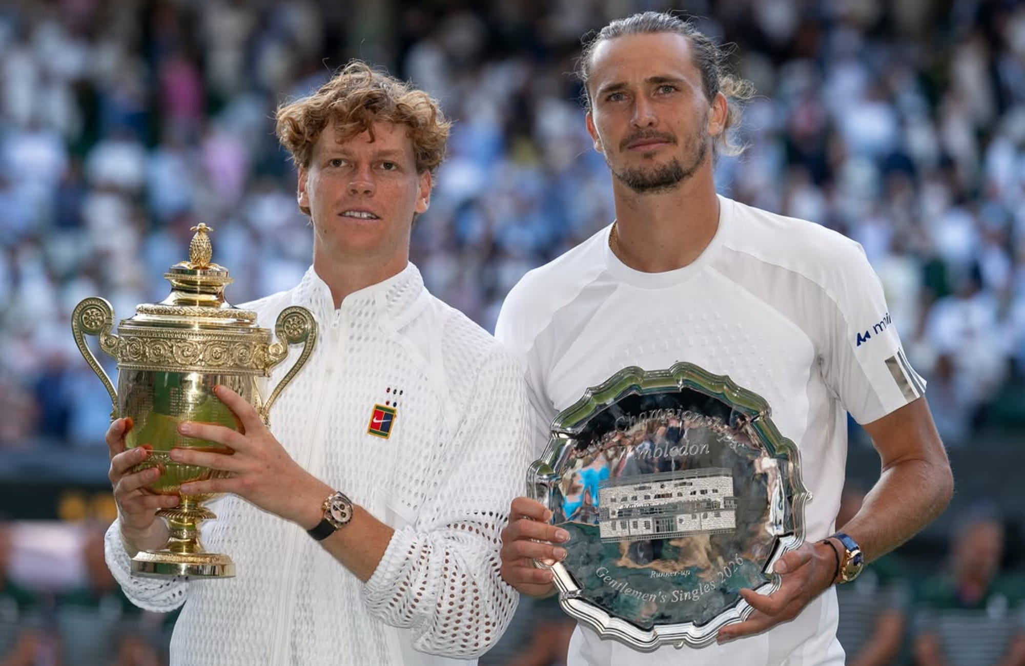 WATCH: Jannik Sinners touching act of sportsmanship steals the spotlight at Wimbledon final