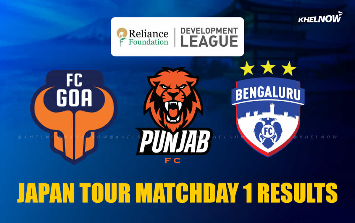 RFDL Japan tour matchday 1 concludes as Punjab FC & Bengaluru FC get positive results