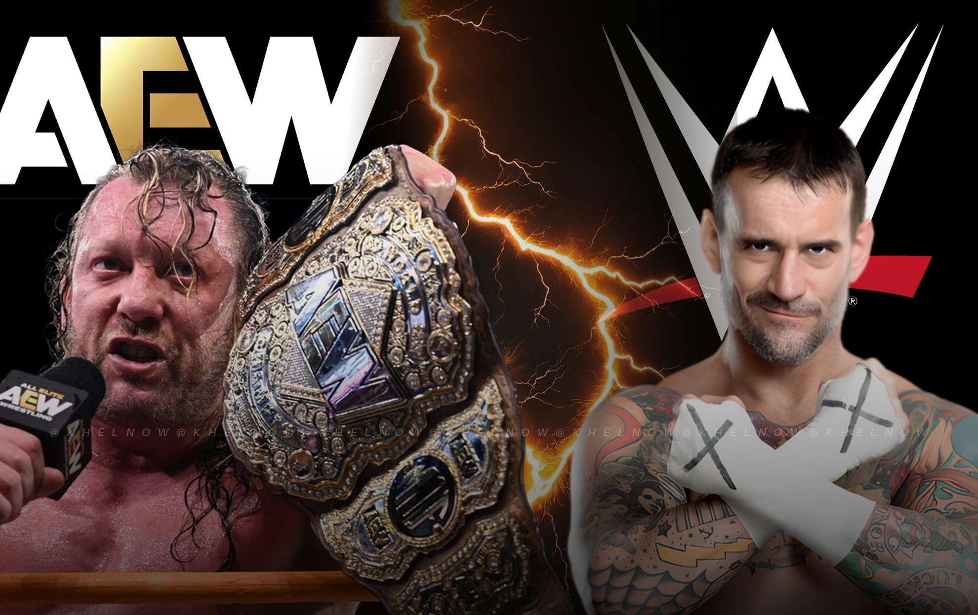Report - AEW World title change wasn't timed to counter CM Punk's WWE title win in Chicago
