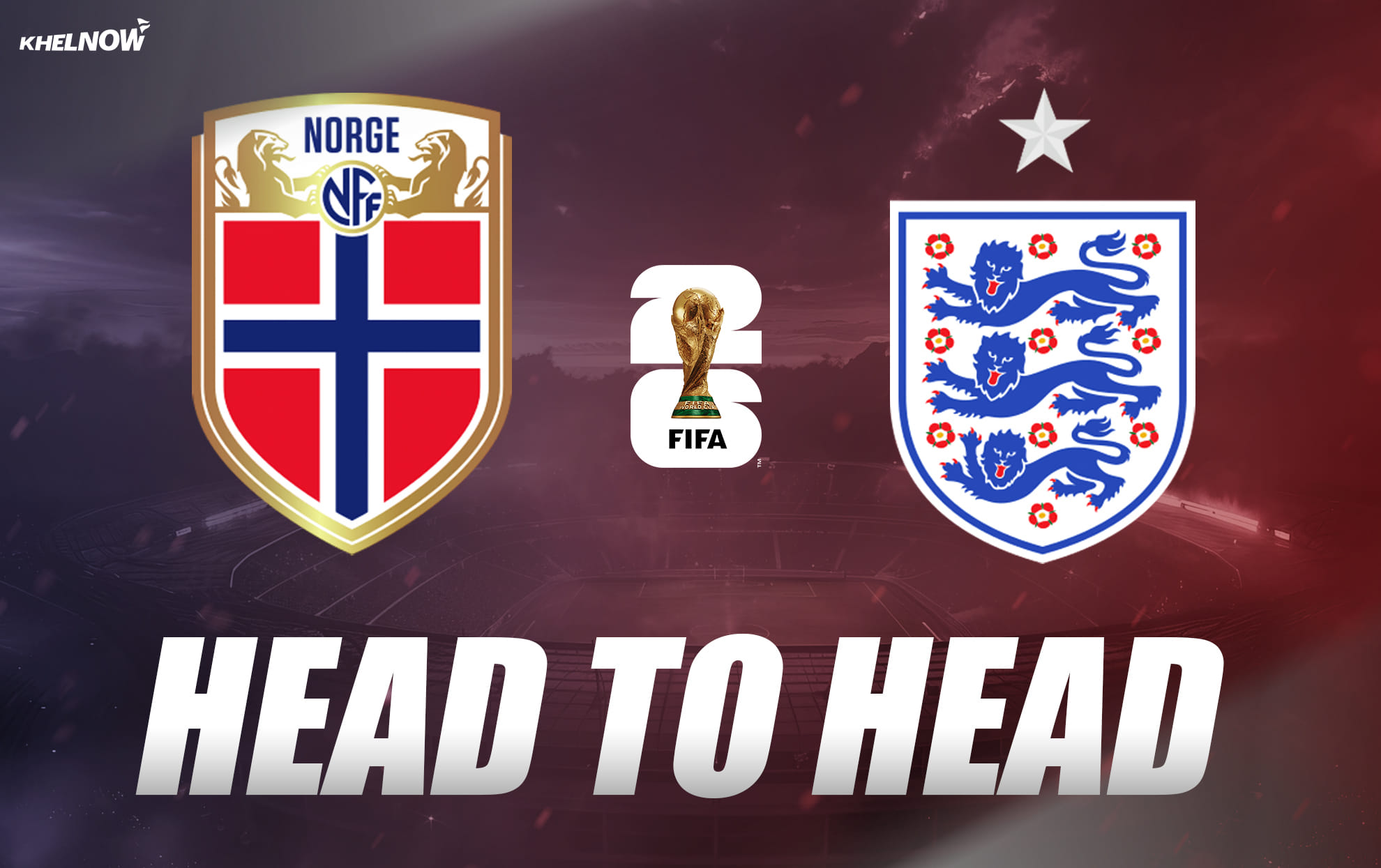 Norway vs England - All-time head-to-head record ahead of FIFA World Cup 2026