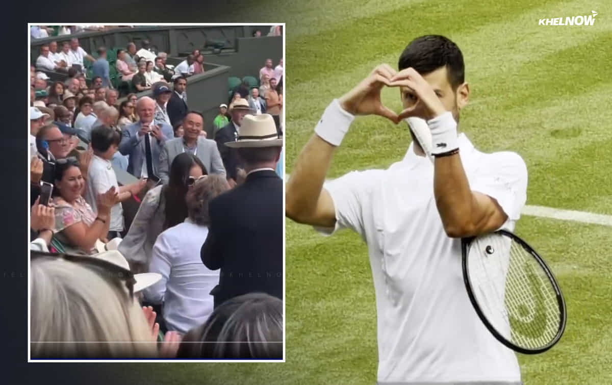 'I want invite to the wedding': Novak Djokovic's priceless reaction to fan's proposal at Wimbledon 2026