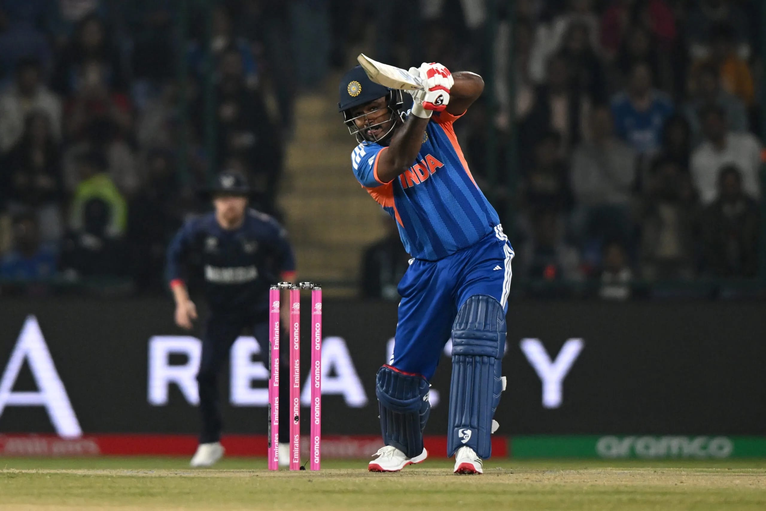 How many runs has Sanju Samson scored in last five T20s?