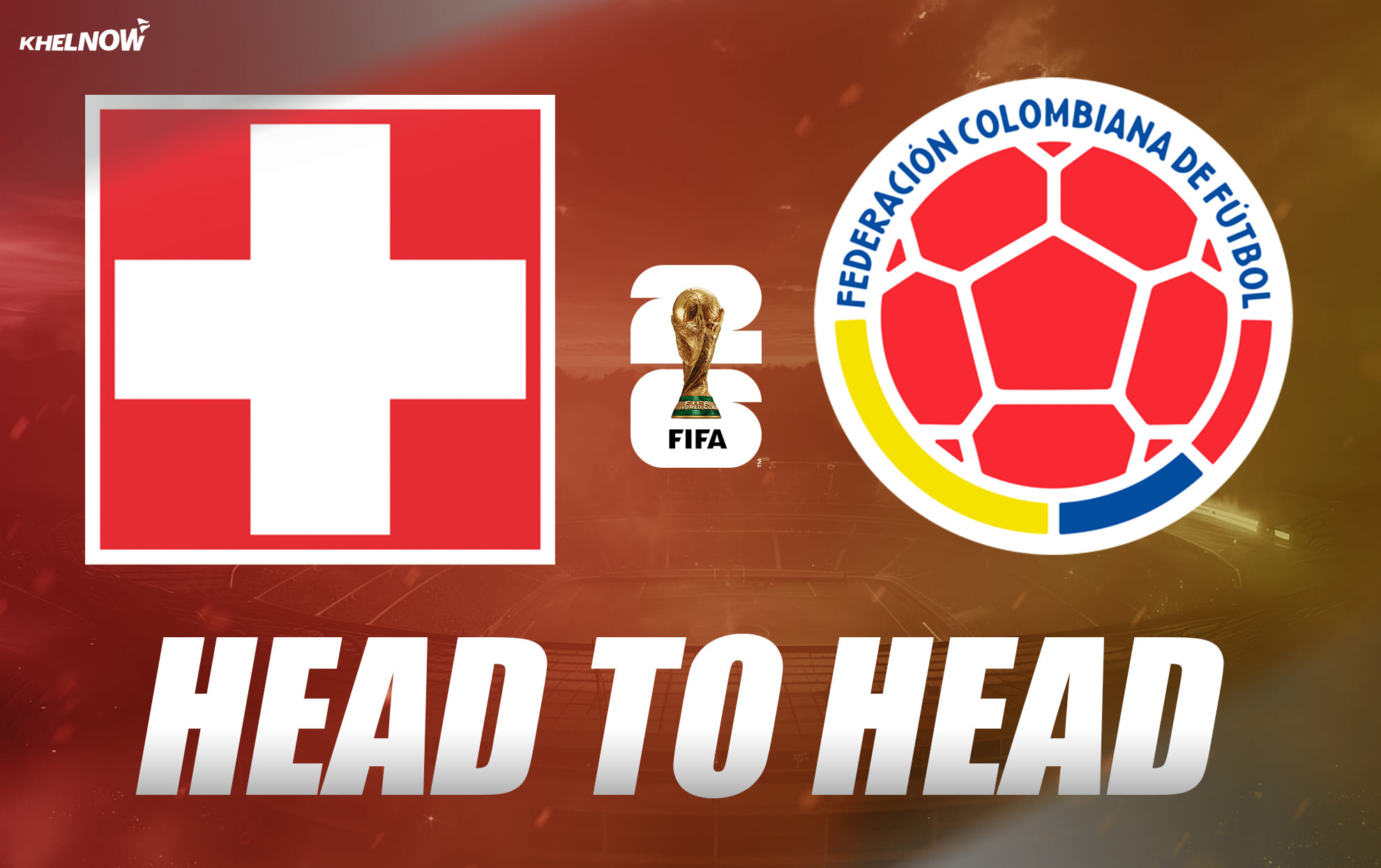 Switzerland vs Colombia - All-time head-to-head record ahead of FIFA World Cup 2026