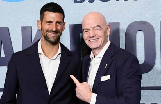 WATCH: Novak Djokovic meets FIFA president ahead of Argentina vs Spain World Cup final