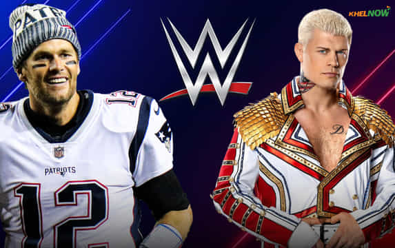 Tom Brady and Cody Rhodes WWE