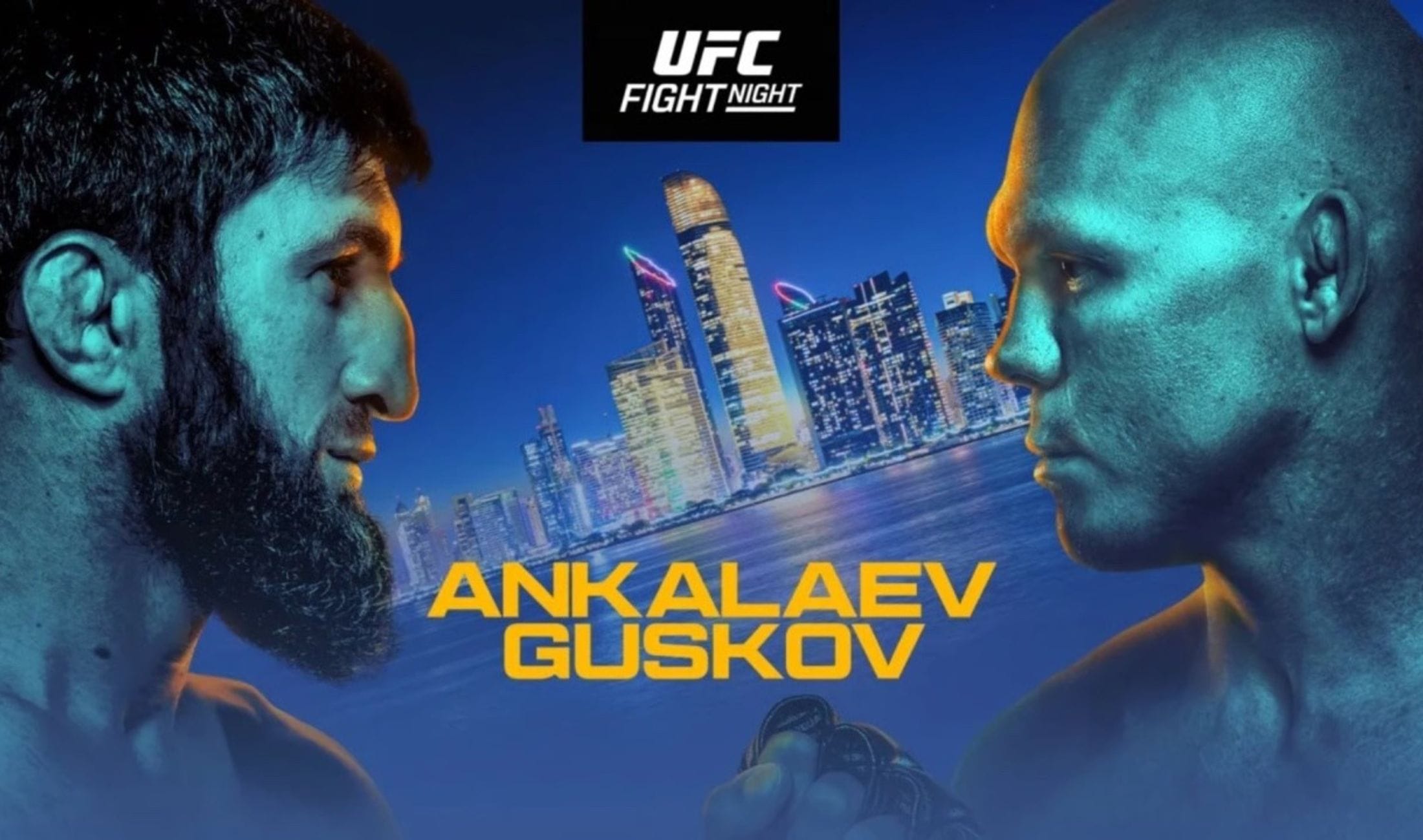UFC Abu Dhabi Ankalaev vs Guskov - LIVE streaming, TV channel, start time & where to watch around the globe