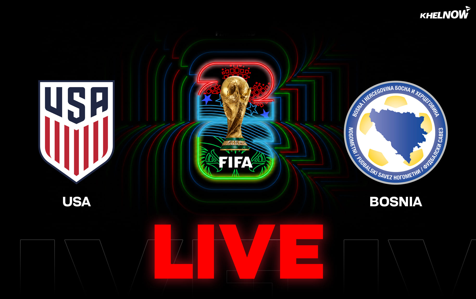 USA vs Bosnia & Hezegovina LIVE streaming, TV channel, kick-off time & where to watch FIFA World Cup 2026 Round of 32