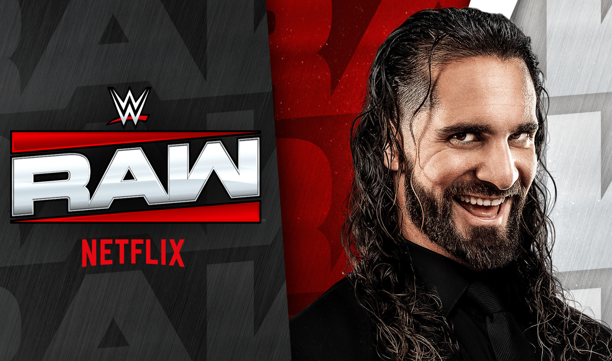 WWE Raw poster Seth Rollins