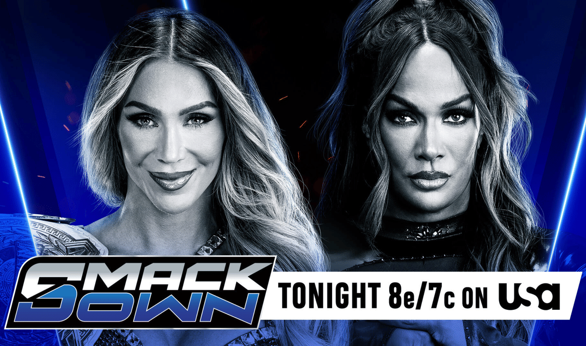 WWE SmackDown Charlotte Flair vs Nia Jax