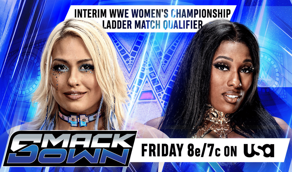 WWE SmackDown Poster Giulia & Lash Legend