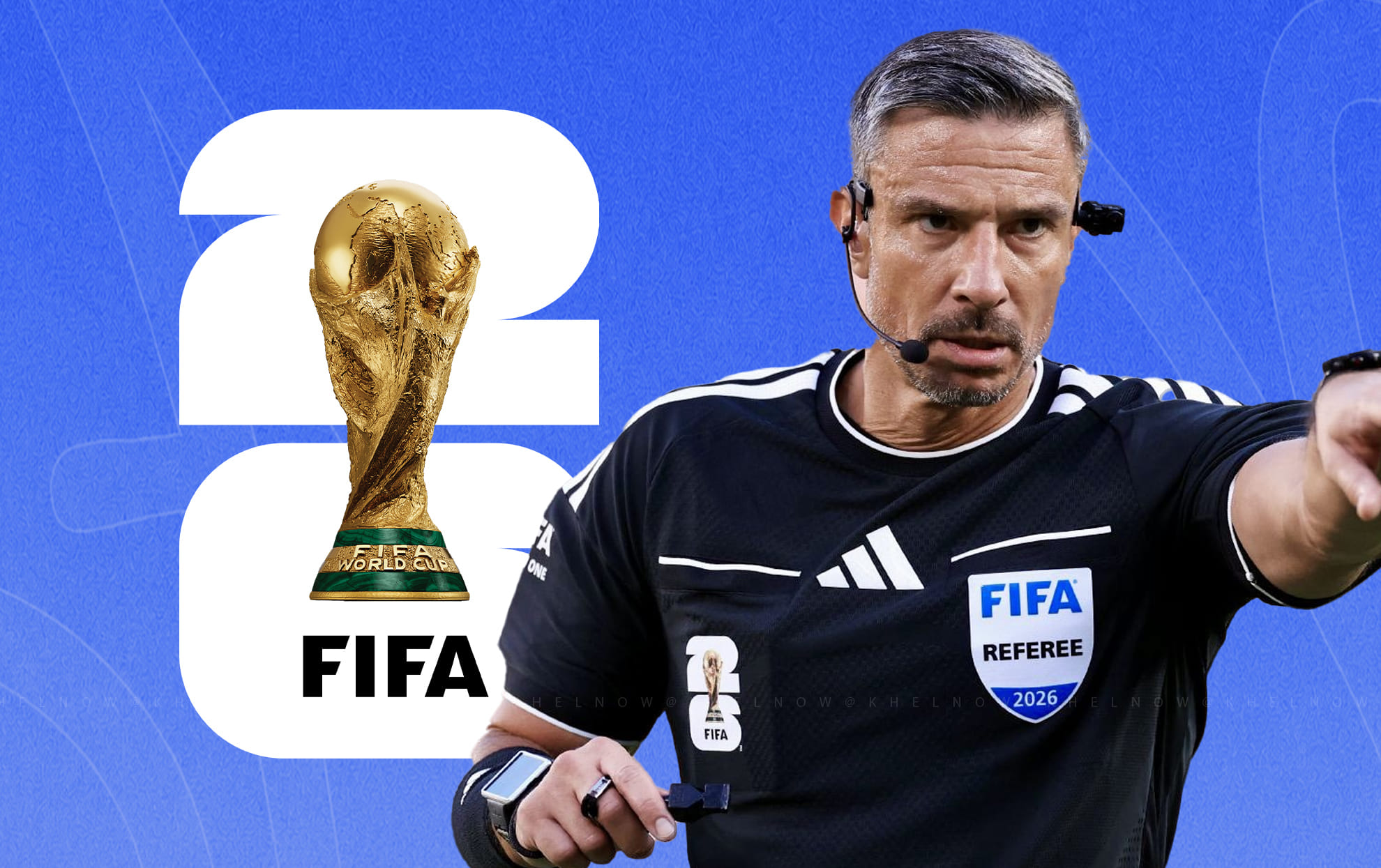 List of referees & officials for Spain vs Argentina FIFA World Cup 2026 Final