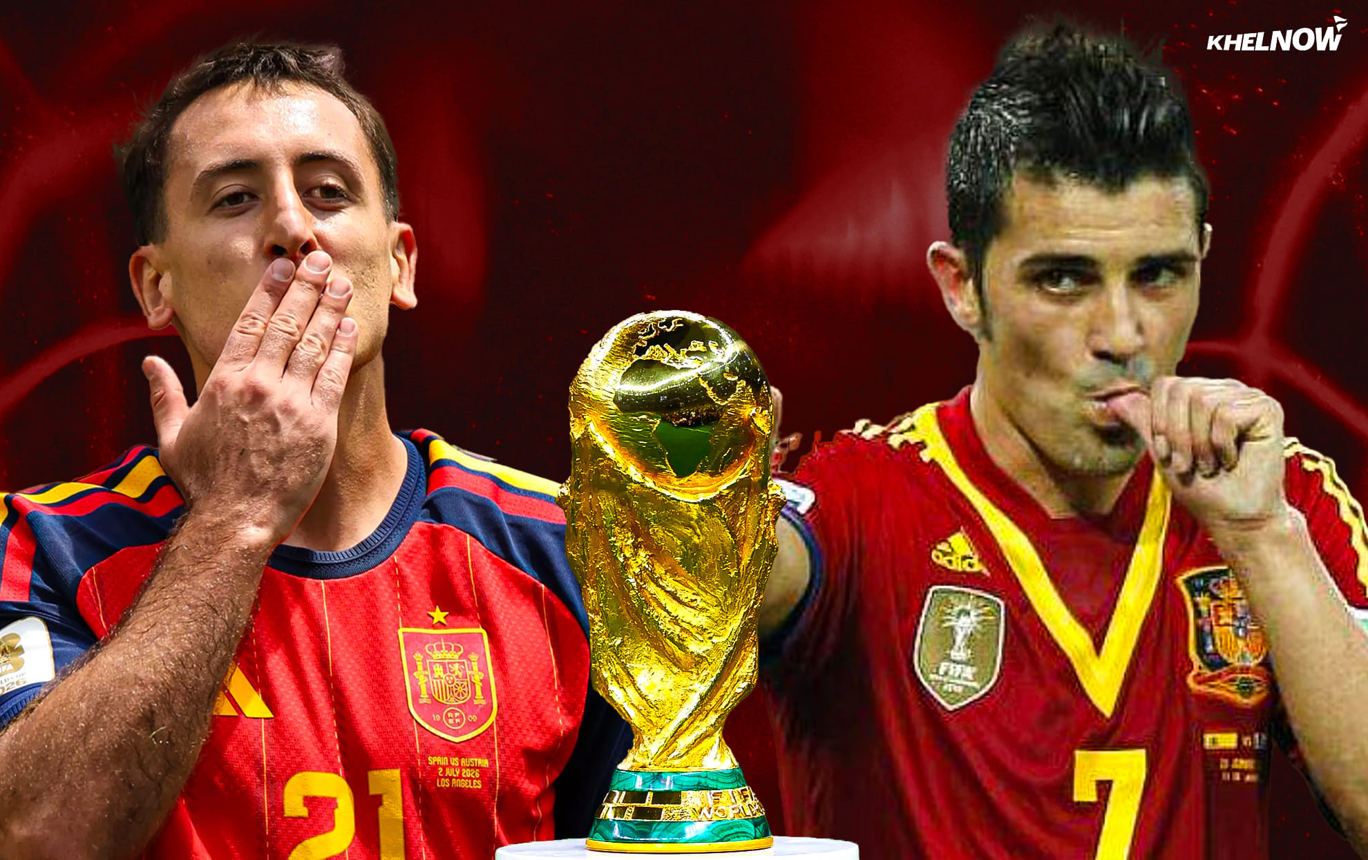 Top six players with most goals for Spain at a single FIFA World Cup tournament ft. Mikel Oyarzabal