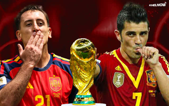 Top six players with most goals for Spain at a single FIFA World Cup tournament ft. Mikel Oyarzabal