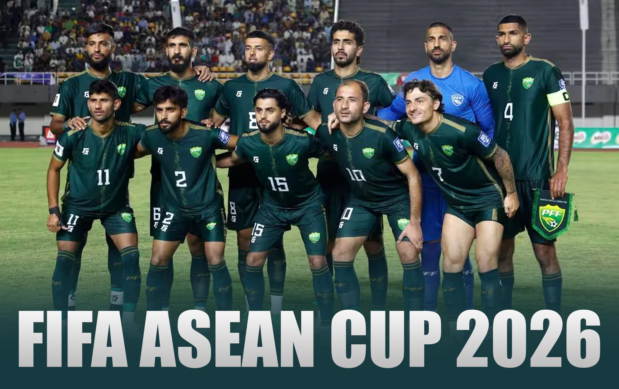 Pakistan football team confirm participation in FIFA ASEAN Cup 2026