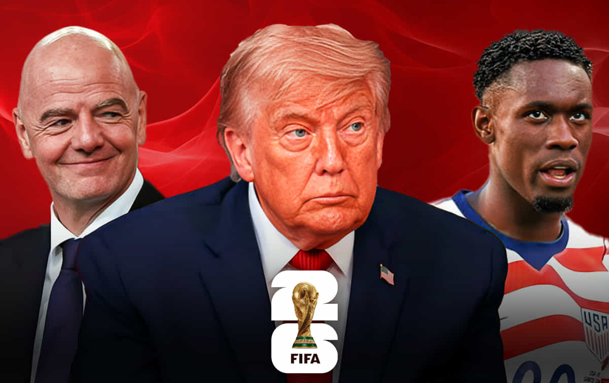 FIFA World Cup 2026 Gianni Infantino Donald Trump Folarin Balogun