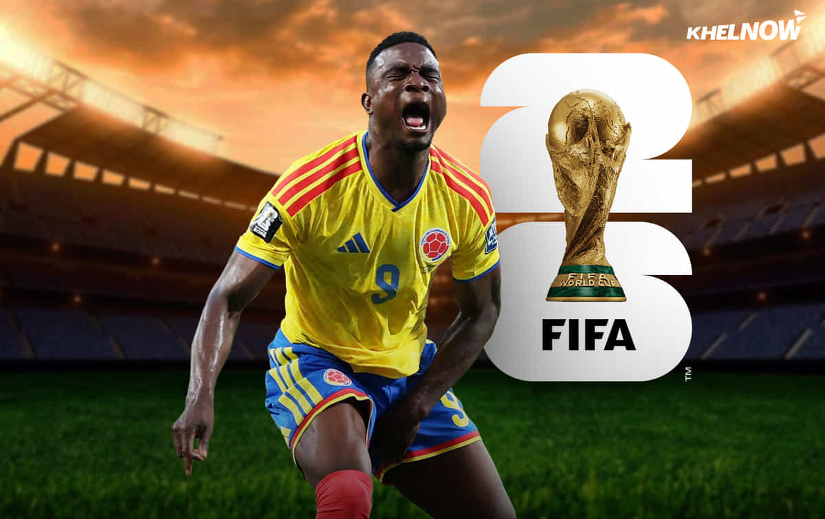 Jhon Cordoba injured during Colombia vs Ghana FIFA World Cup 2026 Round of 32 clash