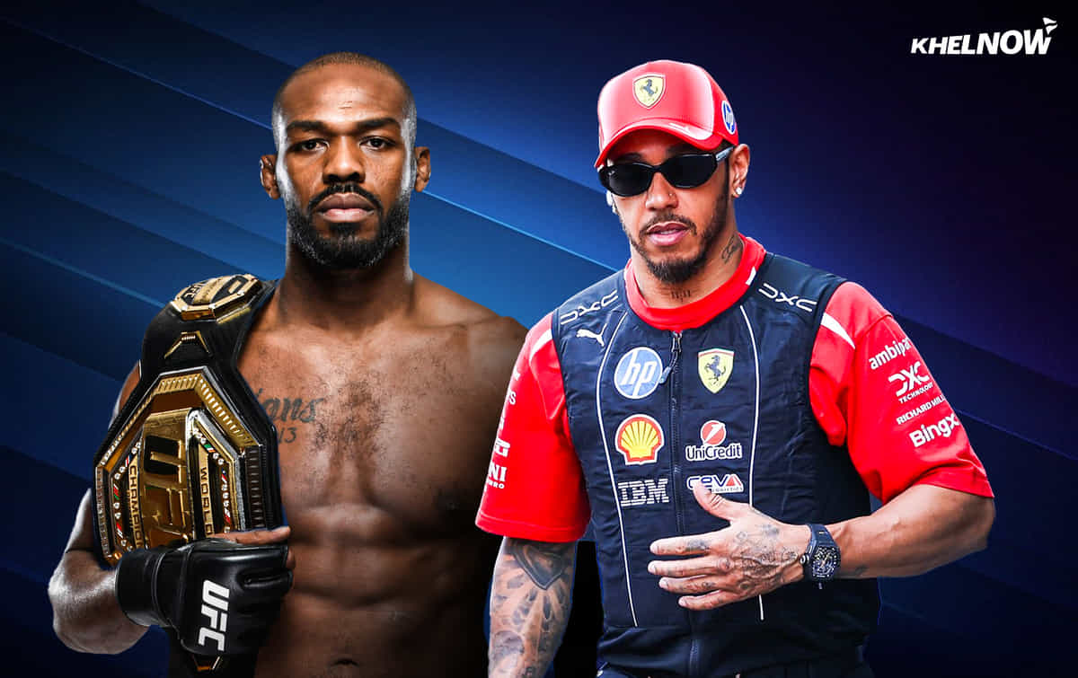 Jon Jones UFC Lewis Hamilton F1