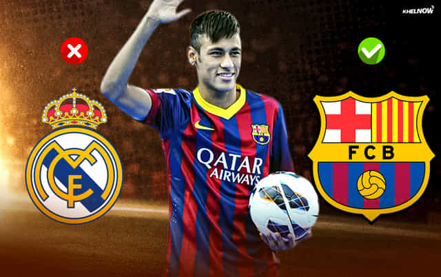 Top six players who rejected Real Madrid to join Barcelona ft. Neymar