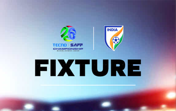 India's full fixtures for SAFF Championship 2026