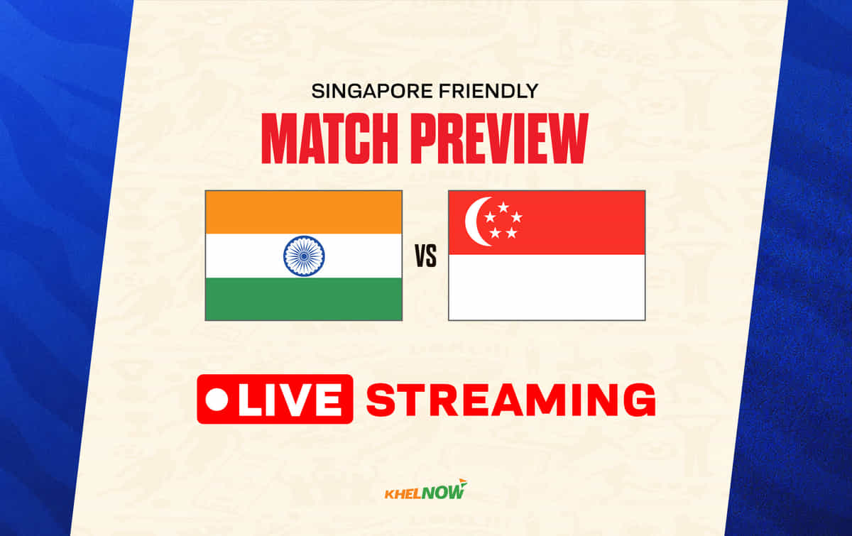 India U-20 vs Singapore U-20 Live Streaming - When & where to watch live?
