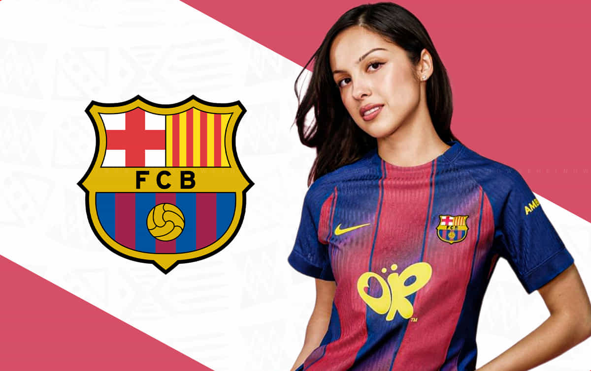 Why are Barcelona fans commenting on Olivia Rodrigo's Instagram?