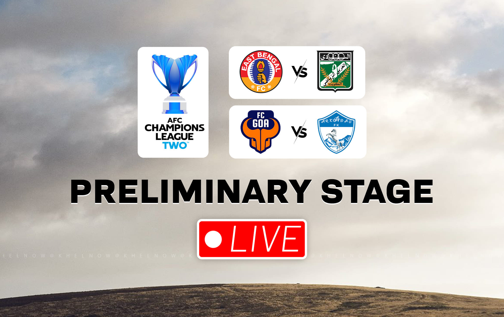 AFC Champions League Two Preliminary Stage Live Updates