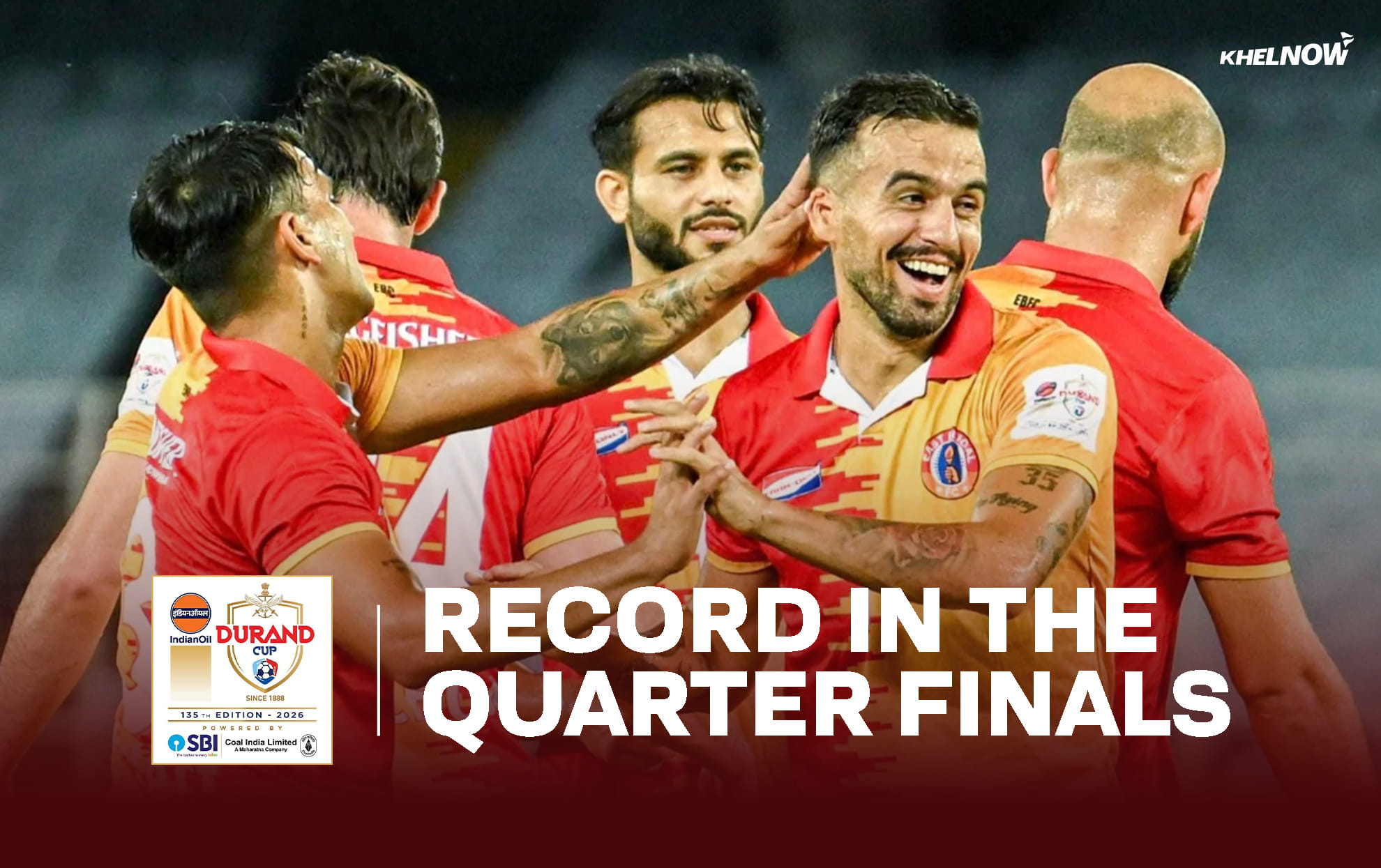 East Bengal's record in Durand Cup quarter finals over years