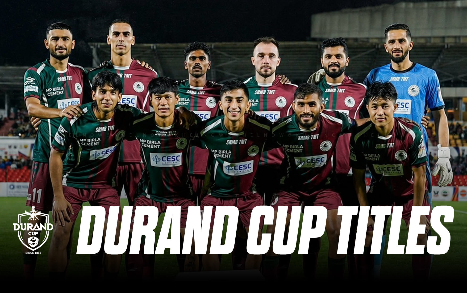 How many Durand Cup titles does Mohun Bagan have?